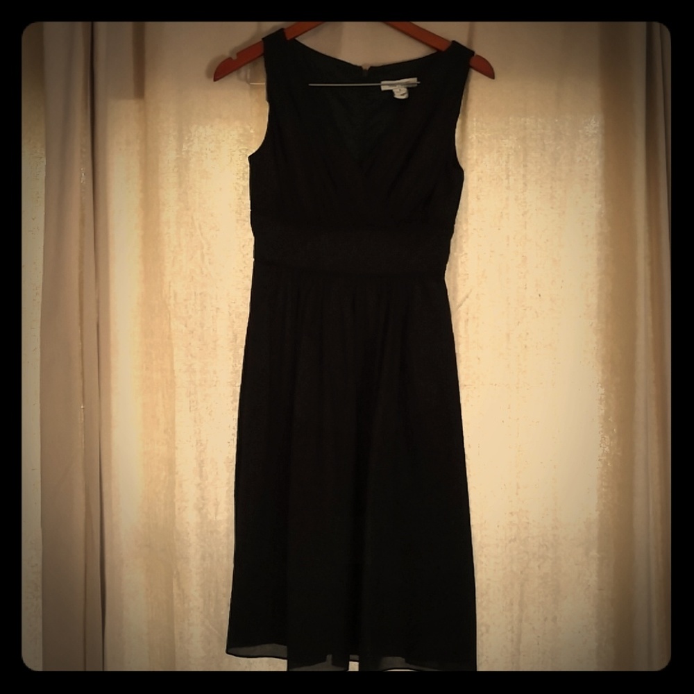 Black cocktail dress